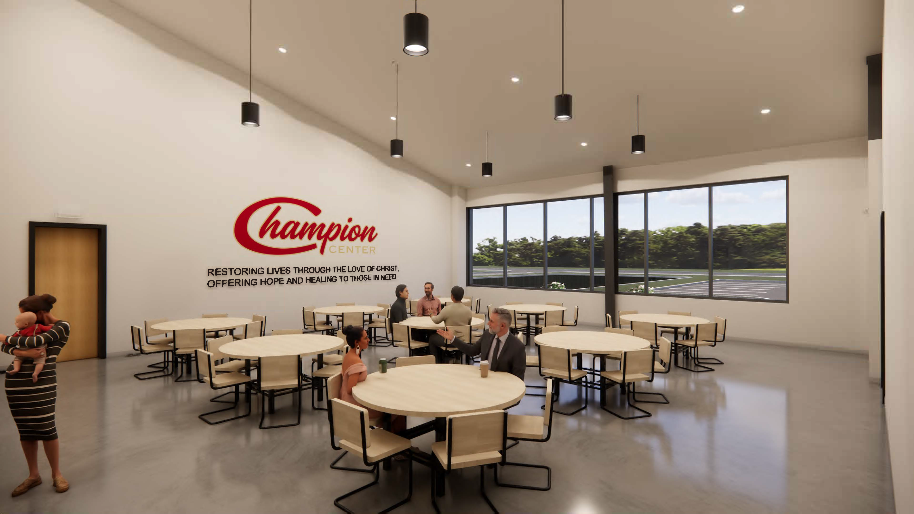 Champions Center render Champions Center render